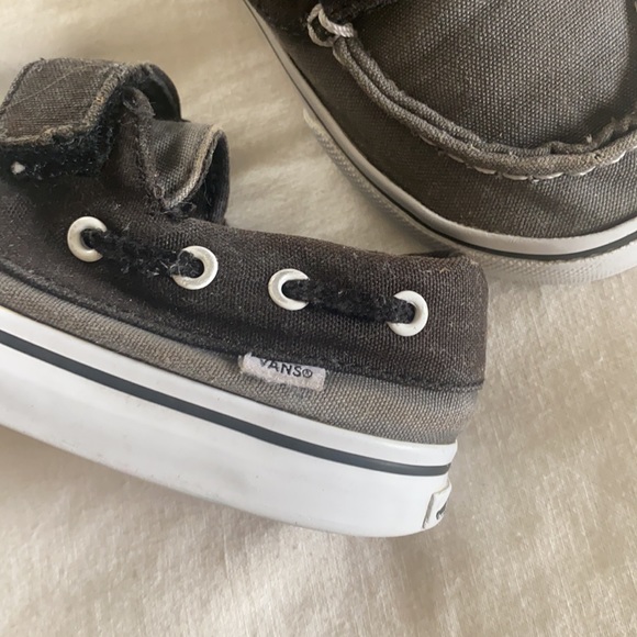 Vans toddler Velcro - boat shoes - size 9 - Picture 5 of 5